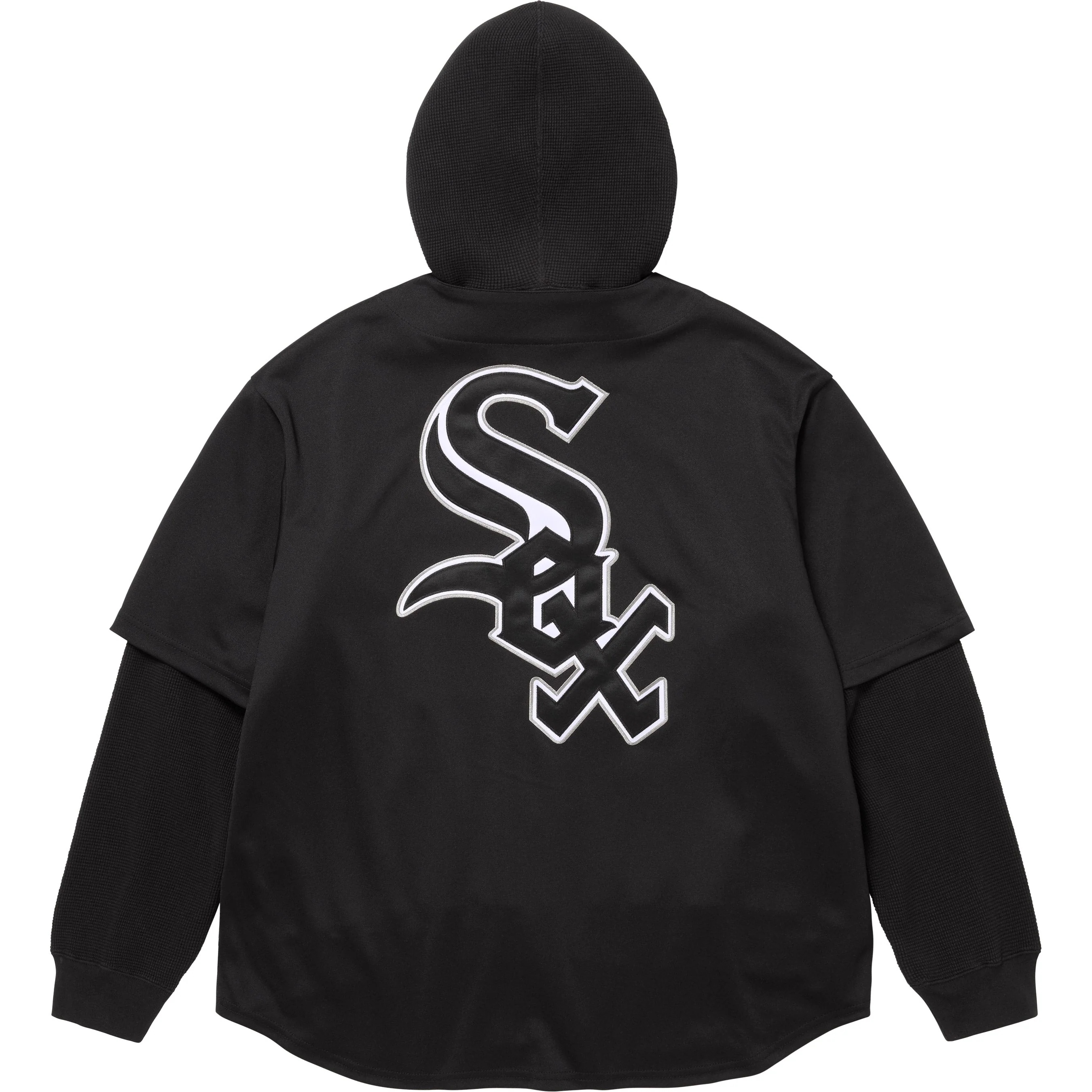 Supreme®/Chicago White Sox™ Hooded Baseball Jersey view 7